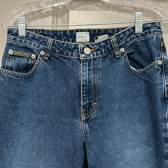 Calvin Klein Lowrise Flare Jeans- Size 9 - Picture 2 of 5